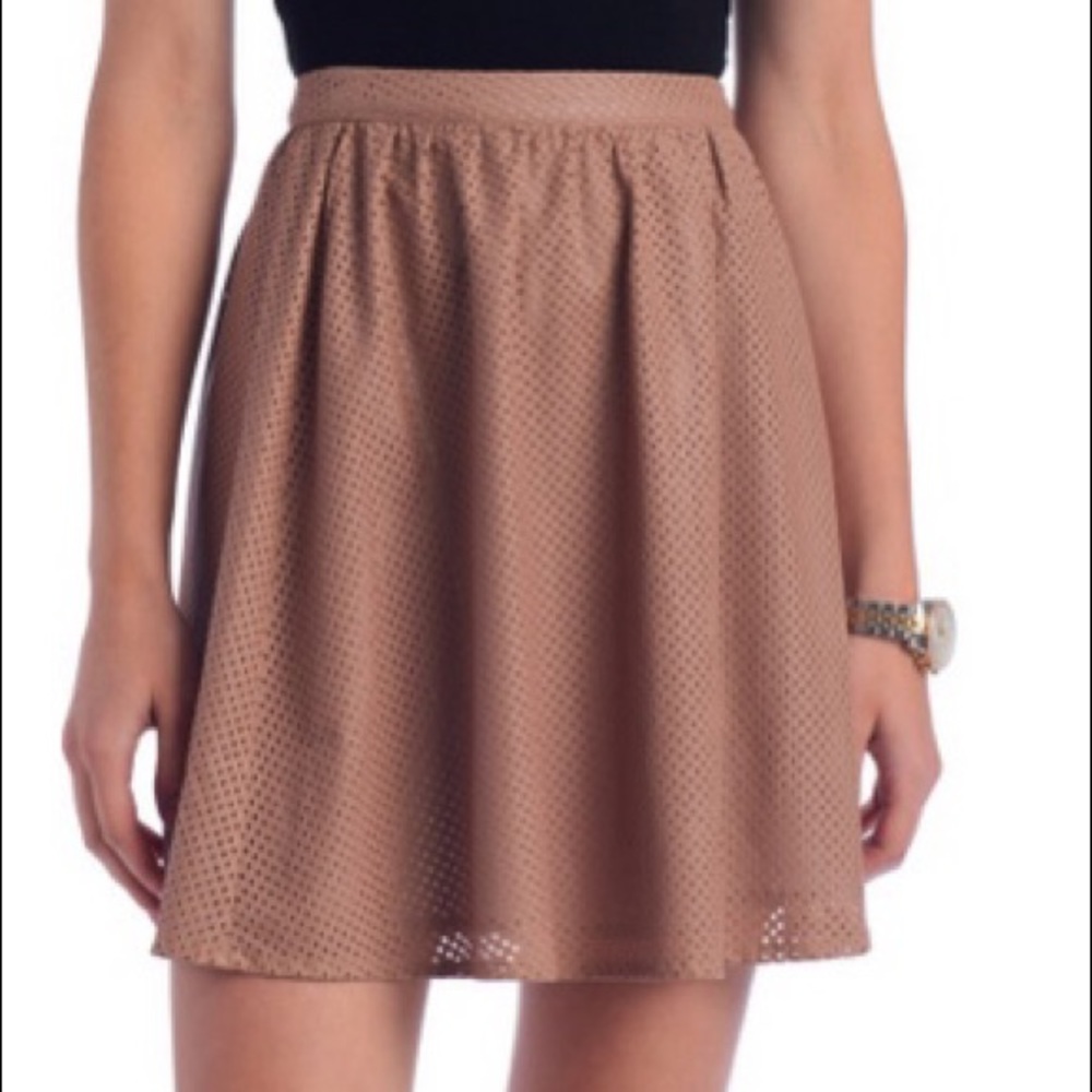 Ark & Co. perforated skirt